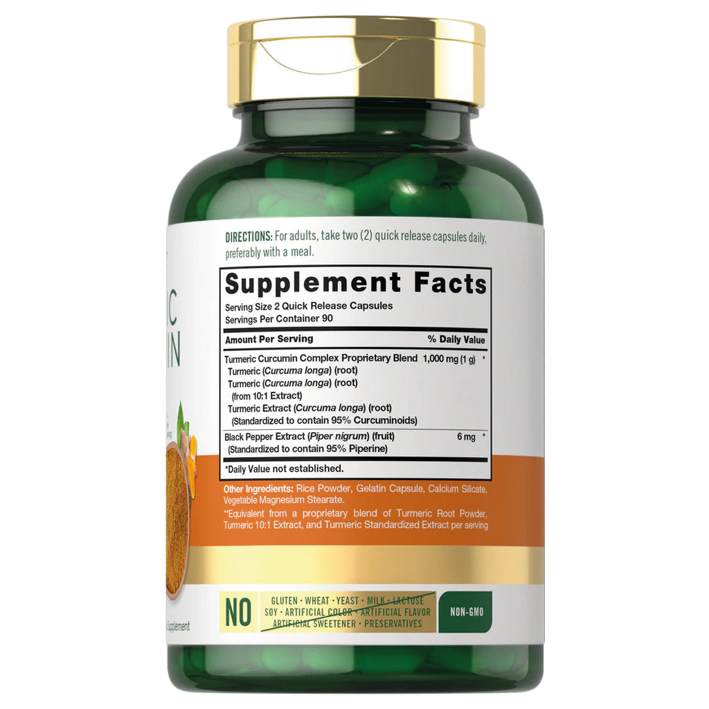 Curcuma 1000mg | 180 Capsulas