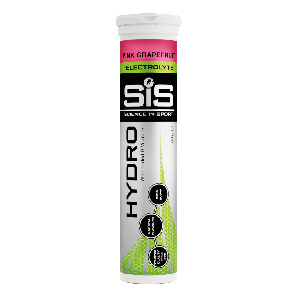 Electrolitos SIS en Costa Rica Hydro Pink Grapefruit 20 tabletas con electrolitos para hidratación deportiva
