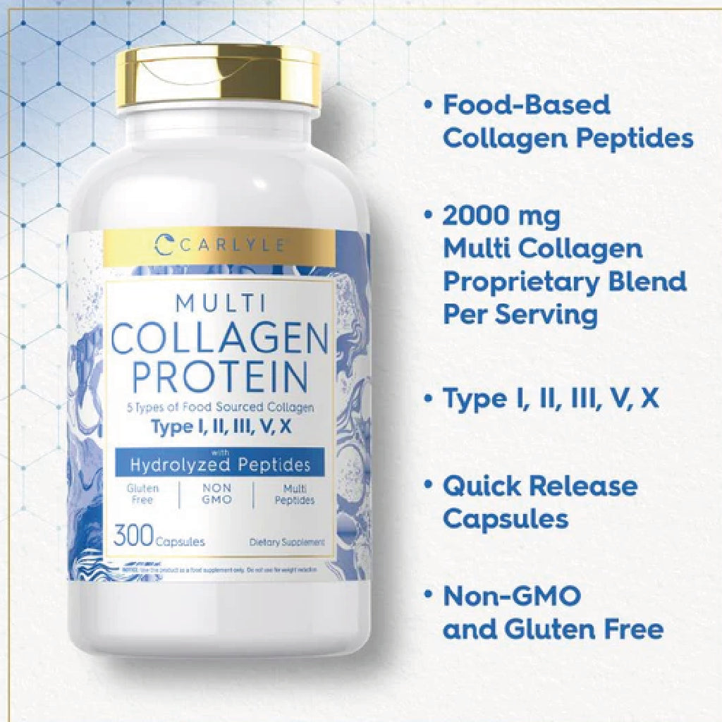 Multi Colageno Protein | 300 Capsules
