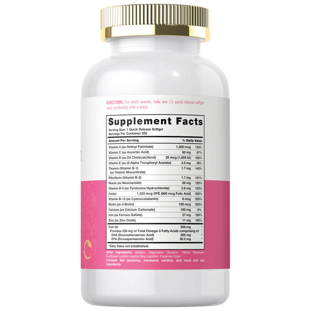 Multivitaminico Mujer - 200 capsulas