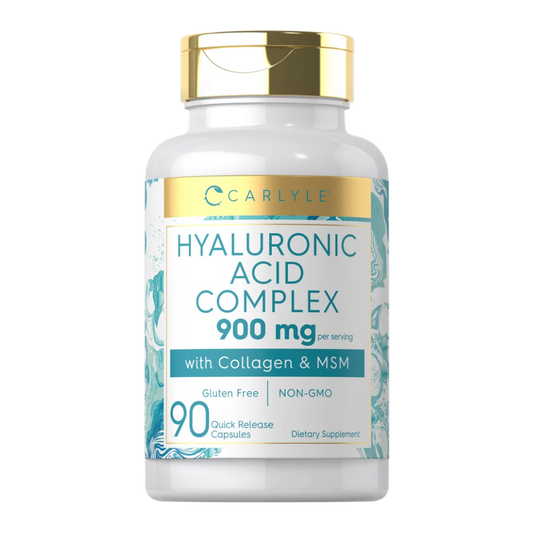 Ácido Hialurónico con Colágeno y MSM 900 mg Carlyle disponible en Costa Rica