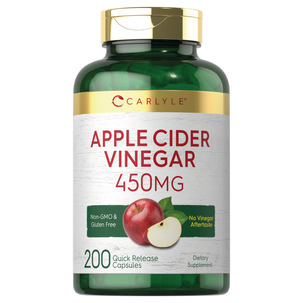Vinagre de Cidra de Manzana 450mg | 200 Capsules