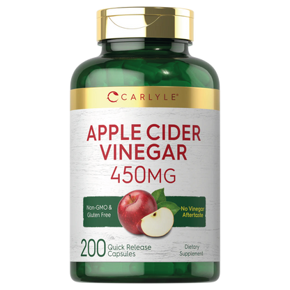 Vinagre de Cidra de Manzana 450mg | 200 Capsules