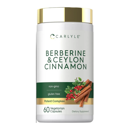 Berberina con Canela de Ceilán 2000 mg Carlyle disponible en Costa Rica
