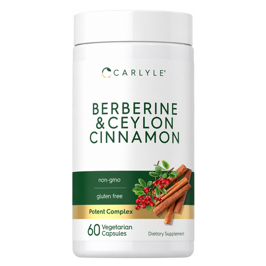 Carlyle Berberine & Ceylon Cinnamon 2000 mg 60 cápsulas vegetarianas en Costa Rica