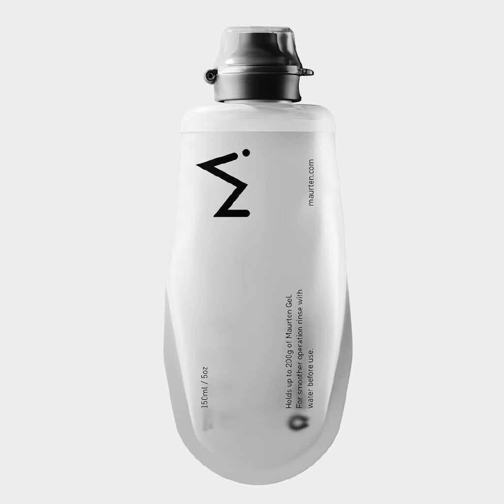 Maurten Gel Flask 150 ml botella blanda para llevar gels en running y trail en Costa Rica