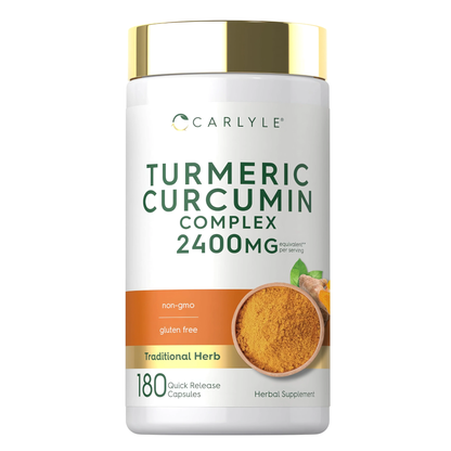 Cúrcuma Complex 2400mg | 180 Cápsulas