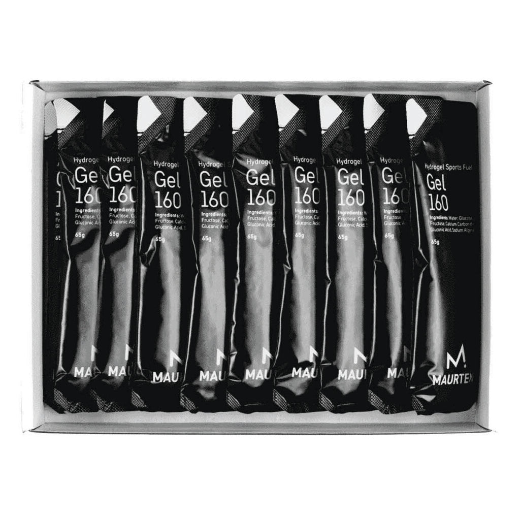 Gel Maurten 160 caja de 12 unidades con 40 g de carbohidratos para running y ciclismo en Costa Rica