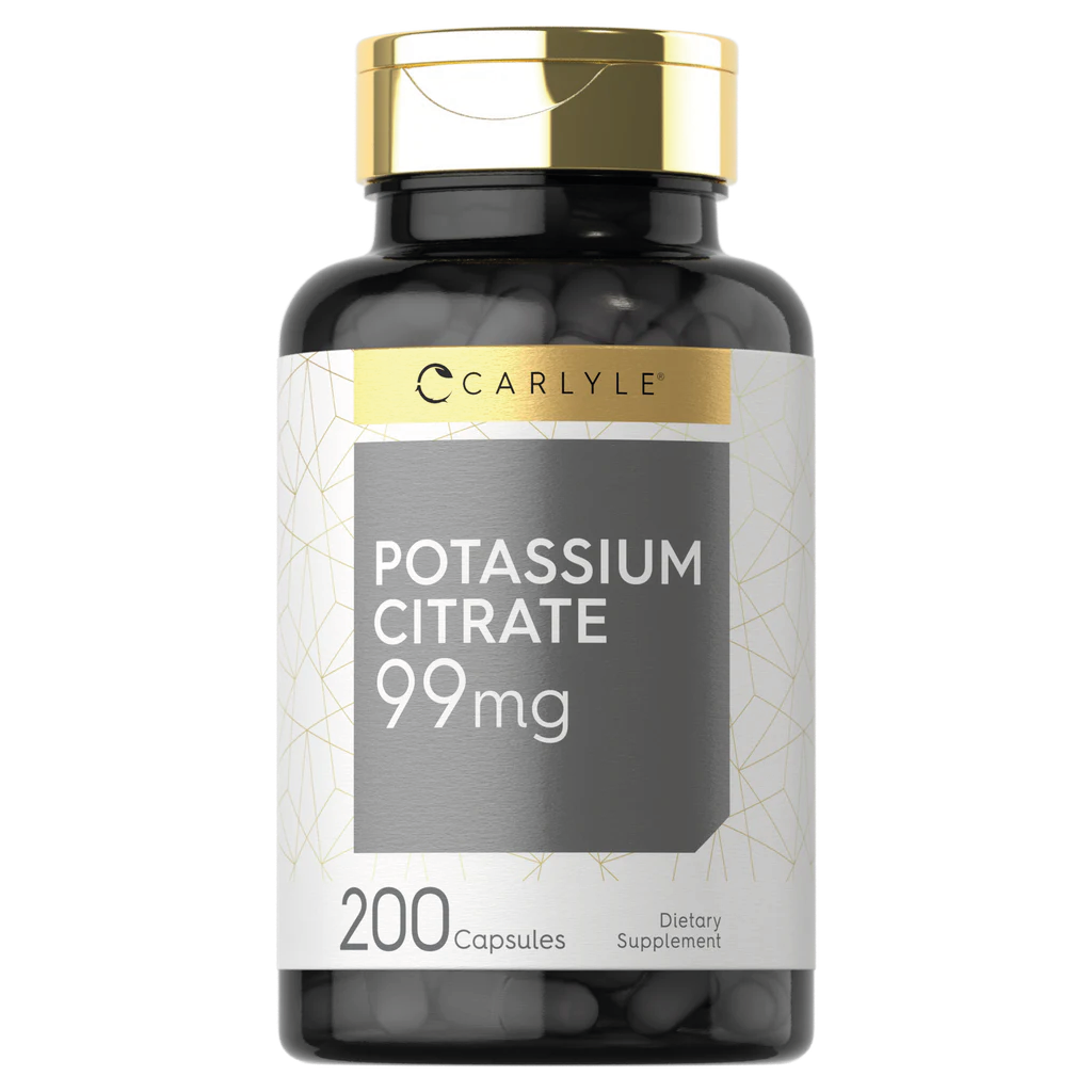 Citrato de potasio 99mg | 200 Capsules