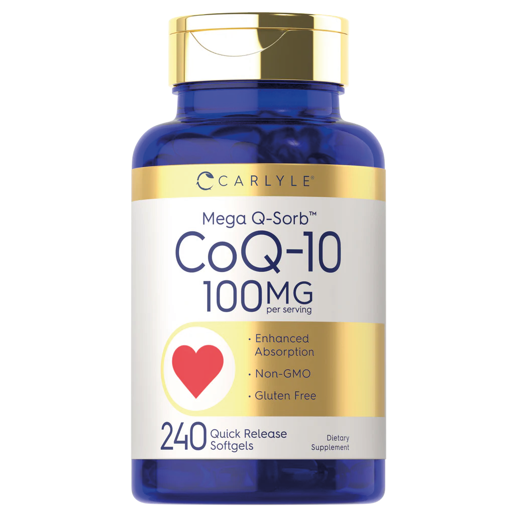 CoQ10 100mg per serving | 240 Softgels