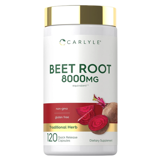 Extracto de Remolacha 8000 mg Carlyle disponible en Costa Rica