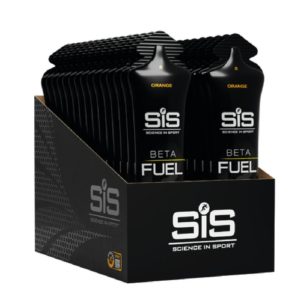 Geles SIS en Costa Rica Beta Fuel Orange para running, ciclismo y triatlón.