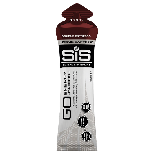 Gel SIS Costa Rica con cafeína Double Espresso 60ml para running y ciclismo en Costa Rica