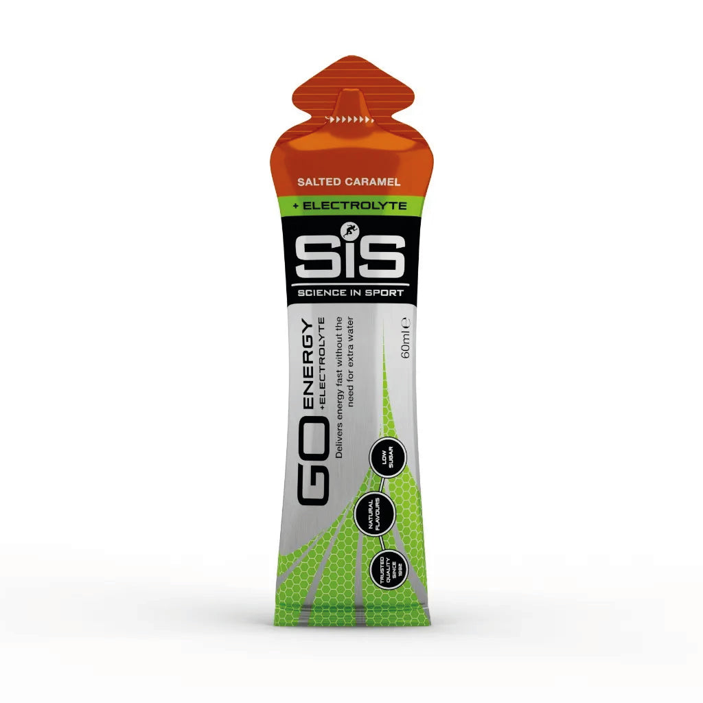 Gel Energético SIS con Electrolitos Caramelo Salado 60ml para correr y ciclismo en Costa Rica