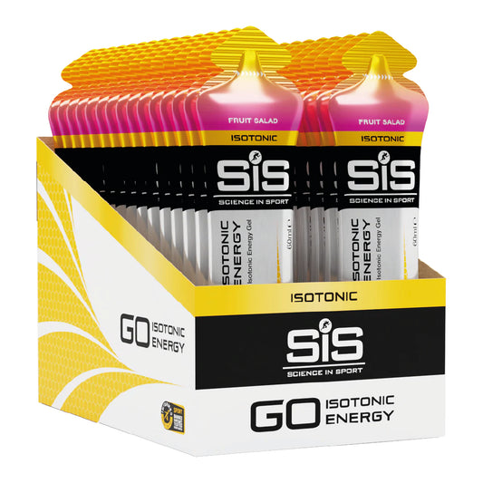Geles SIS en Costa Rica sabor Fruit Salad para energía durante entrenamientos largos.