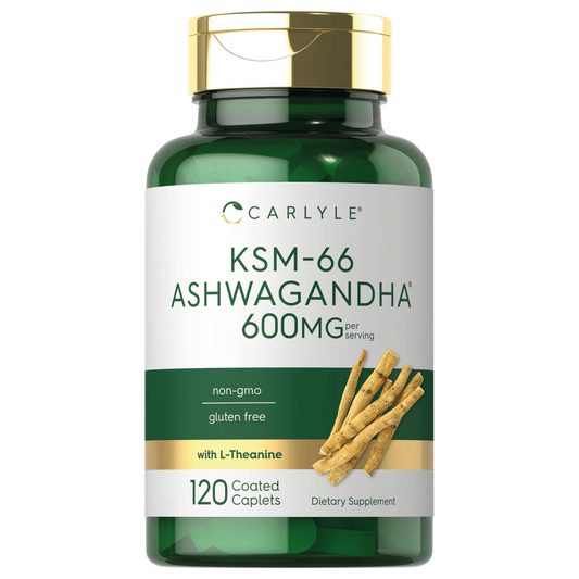 KSM-66 Ashwagandha 600mg | 120 Tabletas