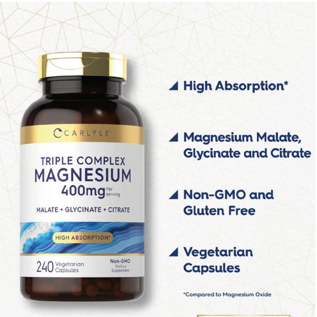 Magnesio Triple Complex | 240 capsulas