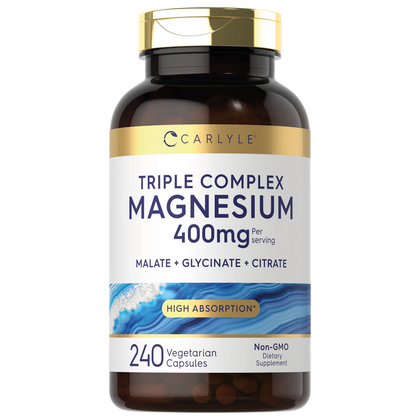 Magnesio Triple Complex 400 mg Carlyle disponible en Costa Rica