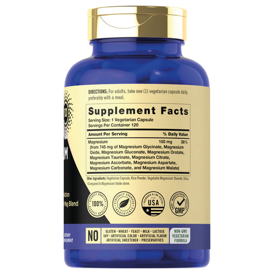 Magnesio Fusion 10 en 1 - 745mg