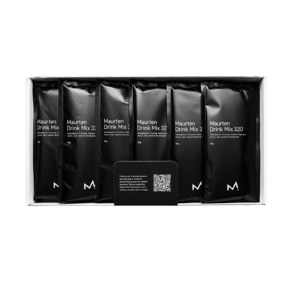 Maurten Drink Mix 320 caja de 14 unidades bebida de carbohidratos para running ciclismo y triatlón en Costa Rica.