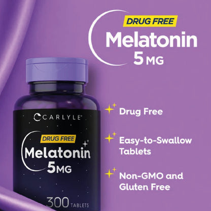Melatonina 5 mg - 300 capsulas