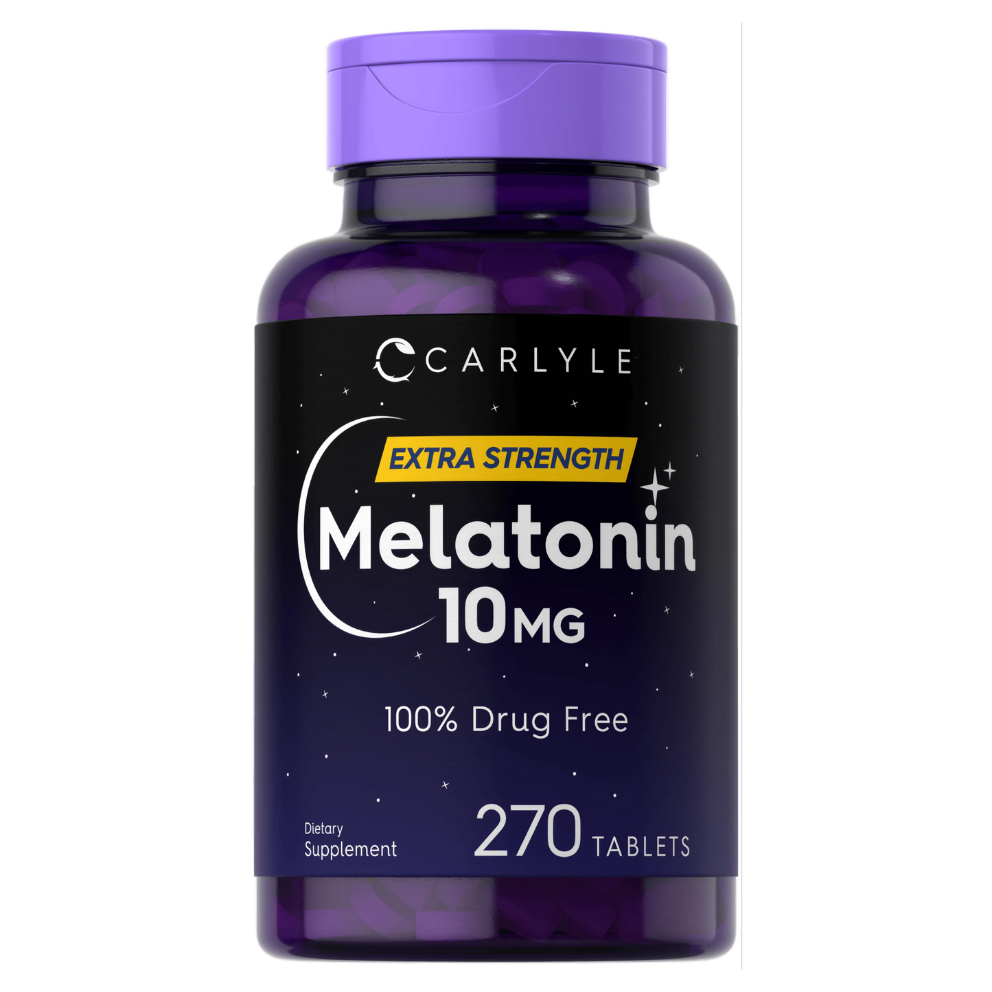 Melatonina 10 mg Carlyle con L-Teanina 270 tabletas en Costa Rica