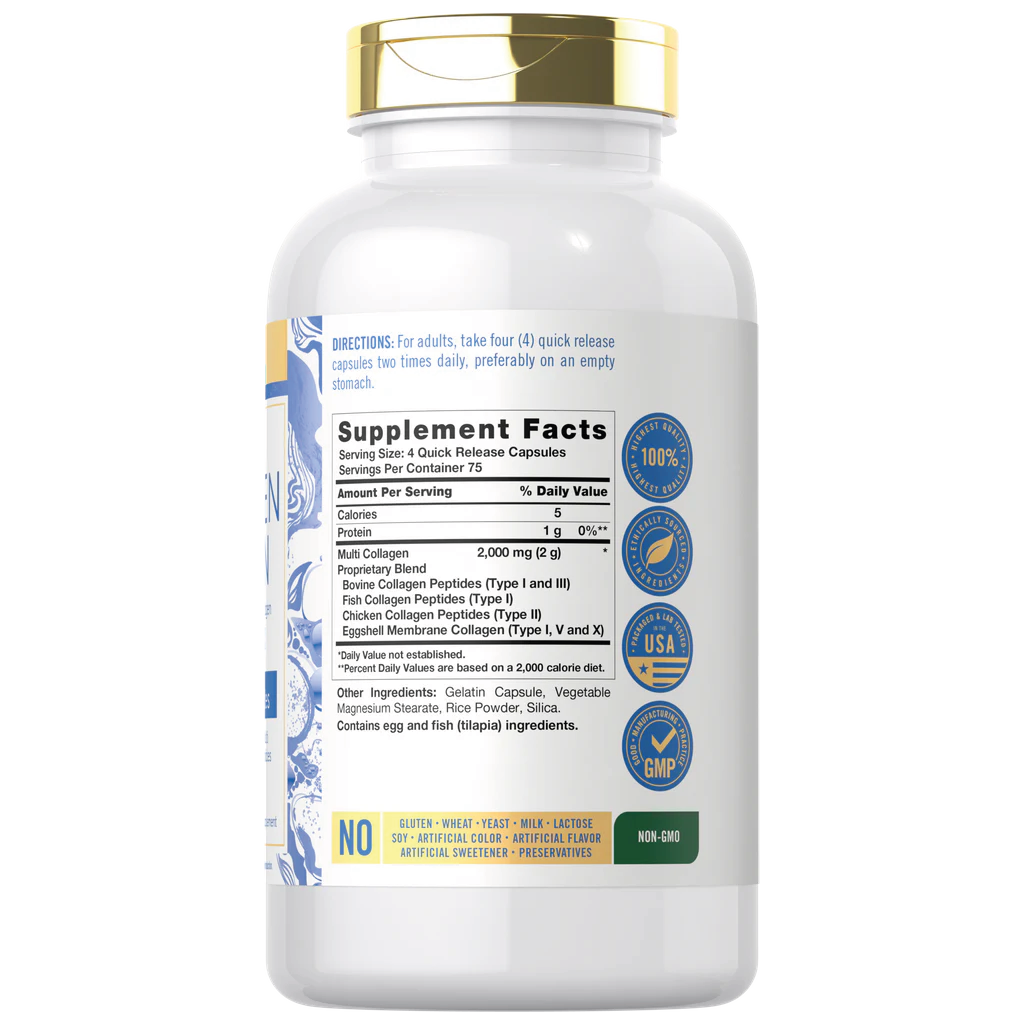 Multi Colageno Protein | 300 Capsules