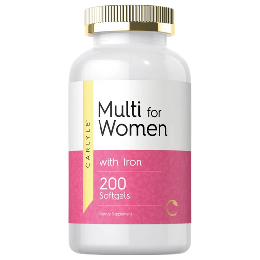 Multivitamínico para Mujer con Hierro Carlyle disponible en Costa Rica