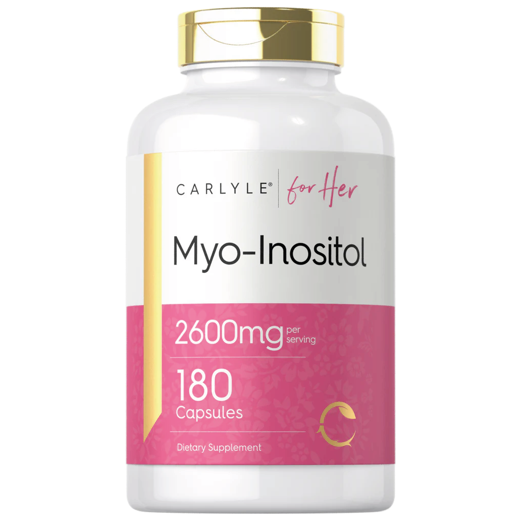 Myo Inositol 2600 mg de Carlyle en cápsulas para bienestar hormonal y metabólico en Costa Rica