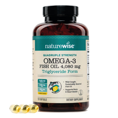 Omega 3 - Cuadruple 120 cápsulas