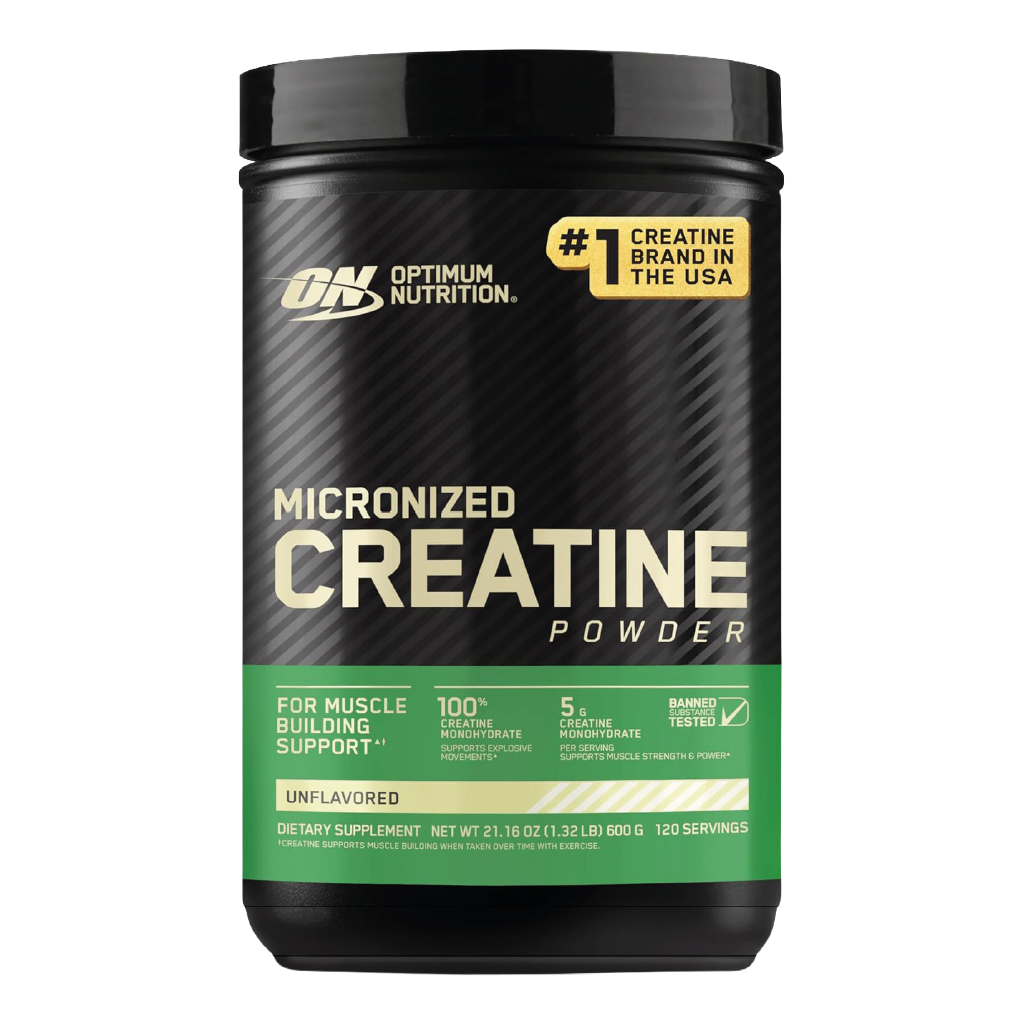 Optimum Nutrition Creatina Monohidrata en polvo 120 servings | 600gr