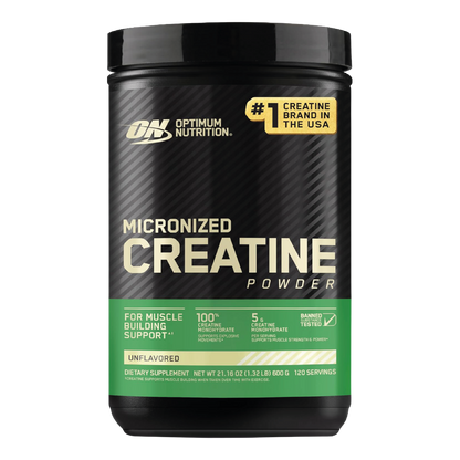 Optimum Nutrition Creatina Monohidrata en polvo 120 servings | 600gr