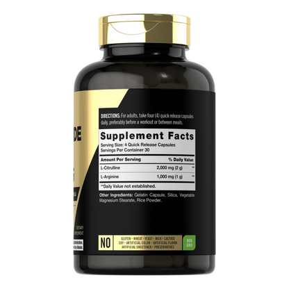 Óxido Nítrico Carlyle 3000 mg | 120 cápsulas