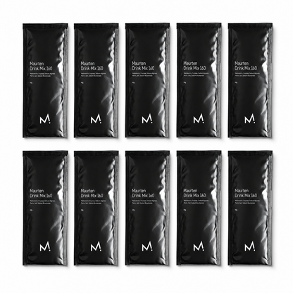 Pack Maurten Drink Mix 160 Endurance 10 unidades bebida de carbohidratos para running ciclismo y triatlón en Costa Rica.