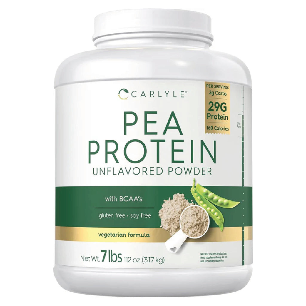 Proteína vegana de guisante Carlyle 79 servings con 29 gramos de proteína por porción en Costa Rica