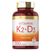 Vitamina K2 MK-7 + D3 10.000 UI Carlyle disponible en Costa Rica