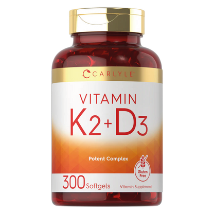 Vitamin K-2 with D-3 | 300 Softgels