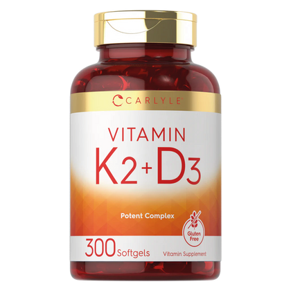 Vitamina K2 MK-7 + D3 10.000 UI Carlyle disponible en Costa Rica