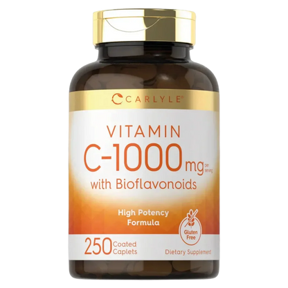 Vitamina C 1000 mg con Bioflavonoides Carlyle disponible en Costa Rica